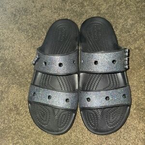 womens croc slides